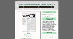 Desktop Screenshot of comer.org